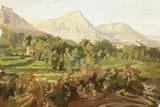 Dermod O'Brien, MOUNTAINOUS LANDSCAPE, SOUTH OF FRANCE