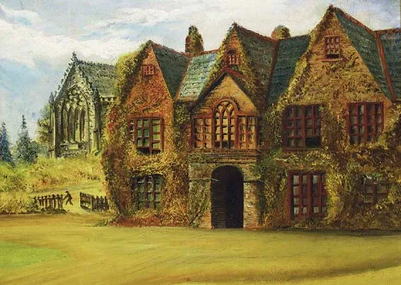 John Armour Haydn, SIR WALTER RALEIGH'S HOUSE, YOUGHAL, COUNTY CORK, 1886, oil on canvas