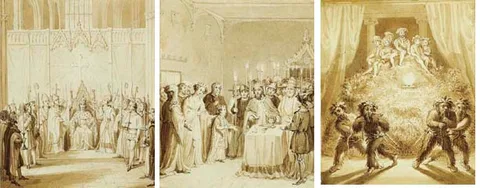 William Henry Brooke, ILLUSTRATIONS FOR KEIGHTLEY'S GREEK AND ROMAN MYTHOLOGY AND OTHERS (SET OF 12), pen and ink with wash