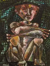 Basil Rakoczi, P-CHEUR AUX FILETS, FISHERMEN WITH NETS