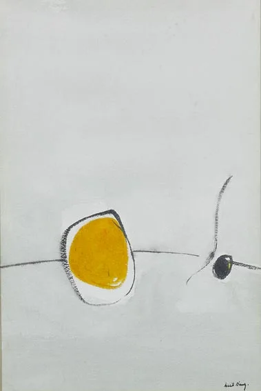 SPRING III by Cecil King, gouache, crayon and wash, sold Feb 2005