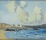 Paul Henry, COTTAGES ON TEH WEST COAST OF IRELAND