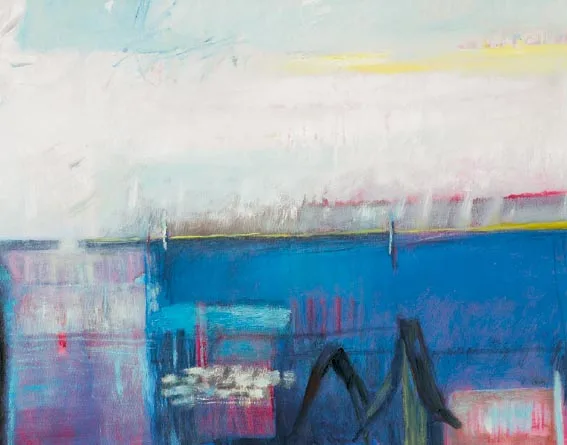Veronica Bolay, A REMOTE PLACE, oil on canvas