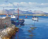 Cecil Maguire, THE NEW PIER, ROUNDSTONE