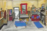 Anne Yeats, TWO SETS DESIGNS FOR GERARD MALONE'S THE WILD CAT