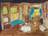 Anne Yeats, THREE SET DESIGNS FOR OSCAR WILDE'S THE IMPORTANCE OF BEING ERNEST and ONE OTHER
