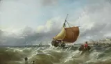 Edwin Hayes, ENTRANCE TO THE HOWTH HARBOUR FROM THE WEST