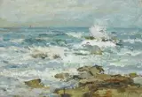 Nathaniel Hone, ROCKS AND SURF