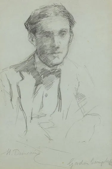 Mary Duncan, GORDON CAMPBELL, ESQ., pencil on paper