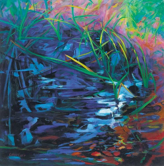 Eithne Carr, STILL WATERS, oil on canvas