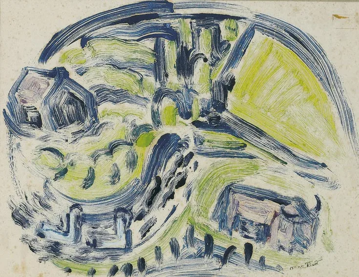 Nano Reid, RIVER VALLEY, monotype