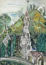 Evie Hone, A COUNTRY CHURCH