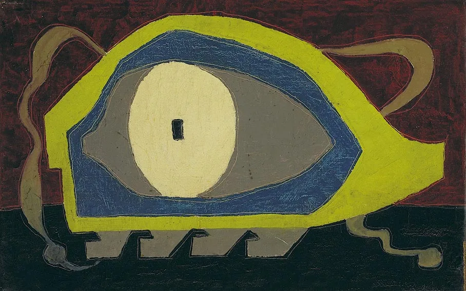 EYE by Basil Rakoczi, oil on canvas, sold Nov 2004