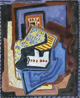 Evie Hone, NO. 20 OPUS III IN BLUE GROUP