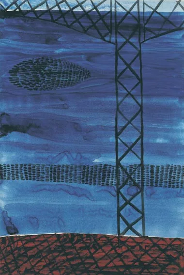 JANUARY by Patrick Scott, watercolour, sold Nov 2004