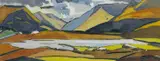 Kitty Wilmer O'Brien, LAKE AND MOUNTAINS, COUNTY MAYO