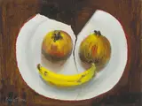 Richard Kingston, POMEGRANATES ON BROKEN PLATE