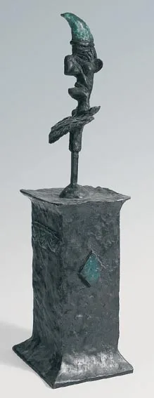 MR PUNCH by Graham Knuttel, copper and bronze, sold Nov 2004