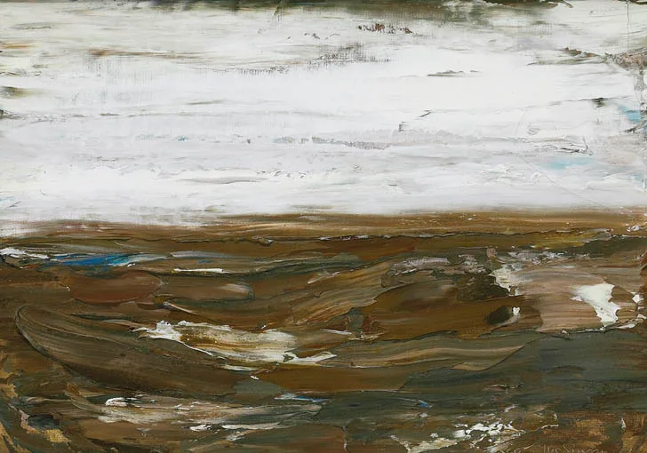 SLIGO BOGLAND by Seán McSweeney, oil on board, offered Sep 2004