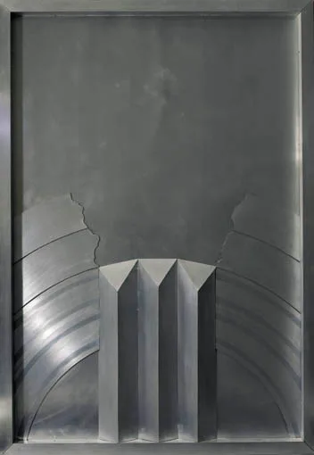 TO-MERA 7 by Brian King, aluminium, sold Sep 2004