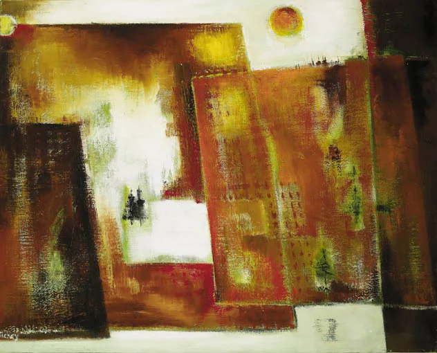 Patrick Hickey, APPROACH OF AUTUMN, WICKLOW, oil on canvas