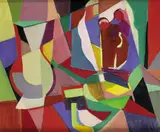 Father Jack P. Hanlon, CUBIST STILL LIFE WITH VASE, JUG AND PICTURE