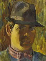 Basil Blackshaw, SELF PORTRAIT AS A YOUNG MAN