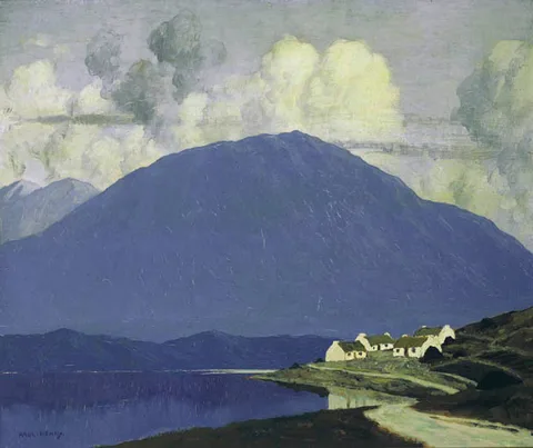 Paul Henry, CONNEMARA LANDSCAPE, circa 1916-1919, oil on canvas