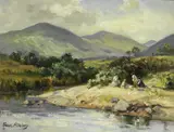Frank McKelvey, RIVER IN THE MOURNES - HILLTOWN TO KILKEEL