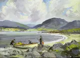 Rowland Hill, SETTING OUT TO FISH, COUNTY DONEGAL