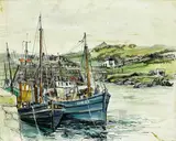 Muriel Brandt, PORT ORIEL HARBOUR, CLOGHER HEAD, COUNTY LOUTH