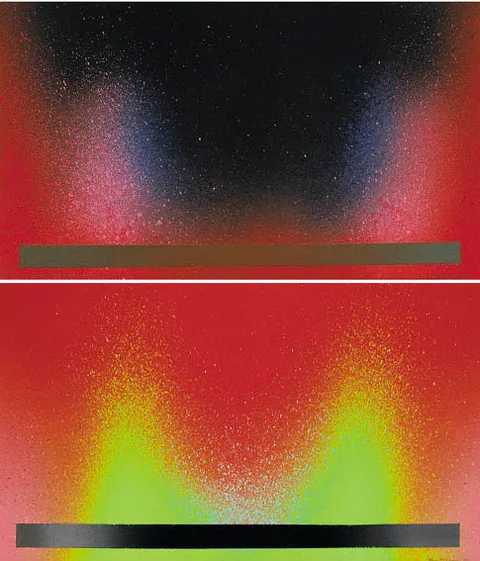 Brian Henderson, ACRYLIC ON BOARD I and IV (A PAIR), acrylic on board
