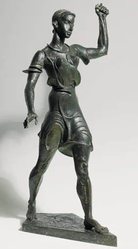 John Francis Kavanagh, CORA ANN: THE SPIRIT OF YOUTH, cast bronze (unique)