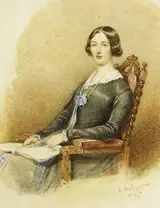 Robert Richard Scanlan, PORTRAIT OF A LADY, SEATED WITH AN OPEN BOOK ON HER LAP