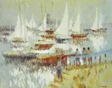 Desmond Carrick, SAILING PREPARATIONS, DUN LAOGHAIRE