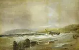 Edwin Hayes, A SHIPWRECK OFF THE COAST NEAR BRAY