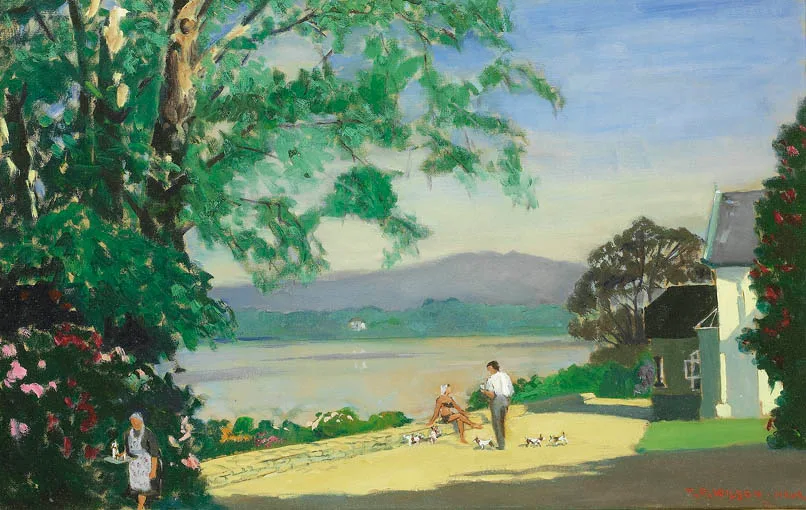 Thomas George Wilson, LAKEFIELD, CARAGH LAKE, COUNTY KERRY, oil on canvas