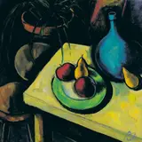 Peter Collis, STILL LIFE WITH GREEN PLATE