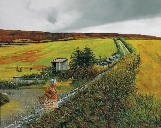 WEEKEND by Martin Gale, oil on canvas, sold Apr 2004