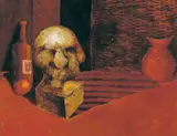 Arthur Armstrong, STILL LIFE WITH BRONZE HEAD