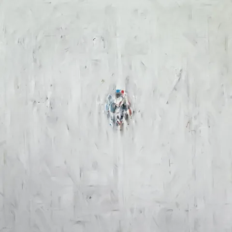Louis le Brocquy, RECONSTRUCTED HEAD, oil on canvas