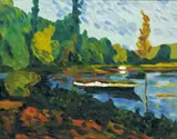 Sydney Lough Thompson, BOATS, PONT AVEN