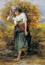 Francis William Topham, GATHERING FERN
