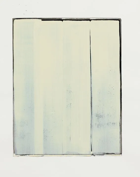 PBXE - HAPAX GRAPHOMENON by Ciarán Lennon, gouache over pencil on Arches paper, offered Apr 2004