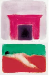 Neil Shawcross, PINK FIREPLACE and RECUMBENT NUDE (A PAIR)