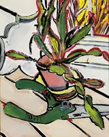 Elizabeth Cope, CACTUS AND GREEN SECATEURS