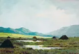 Douglas Alexander, TURF STACKS IN THE WEST OF IRELAND (A PAIR)