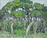 Letitia Marion Hamilton, A WOOD IN NORTH FRANCE