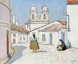 Letitia Marion Hamilton, THE UPPER TOWN, NAZARé