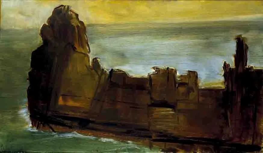 TOR MOR by Derek Hill, oil on canvas, sold Nov 2003